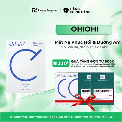 OH!OH! MOIST MASK : LABAN: Mặt Nạ Ceramide Phục Hồi & Dưỡng Ẩm Chuyên Sâu, Cho Da Khỏe Mạnh Rạng Rỡ