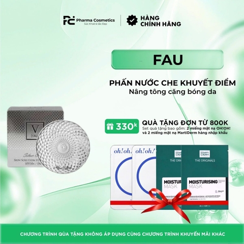 FAU STAR CUSHION SPF 50/PA+++ / PHẤN NƯỚC CHE KHUYẾT ĐIỂM. NÂNG TÔNG, CĂNG BÓNG DA