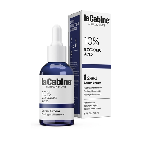 LACABINE 10% GLYCOLIC ACID SERUM CREAM / KEM SERUM TÁI TẠO LÀN, TẠM BIỆT NẾP NHĂN