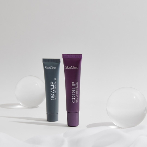 SKINCLINIC LIP DUO CARE: Combo Chăm Sóc Môi Chuyên Sâu, Cho Đôi Môi Căng Mọng & Mềm Mại