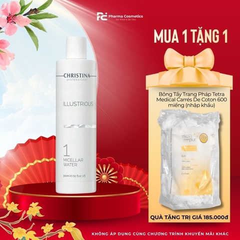 ILLUSTRIOUS MICELLAR WATER / NƯỚC TẨY TRANG LÀM SẠCH VÀ LÀM SÁNG DA 