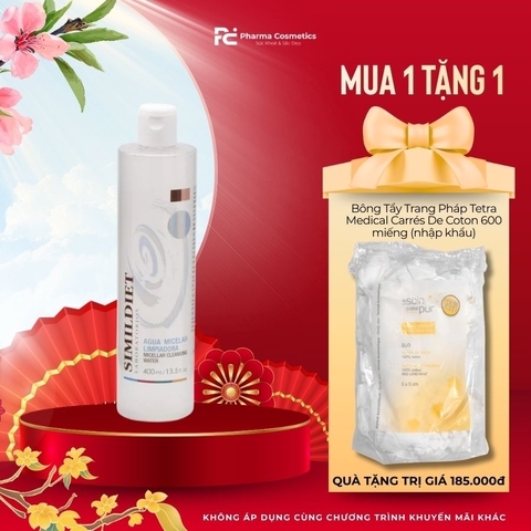 SIMILDIET AQUA MICELAR MAKEUP REMOVER / NƯỚC TẨY TRANG ( 400ML)