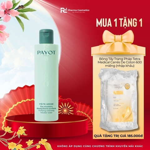 PAYOT PURIFYING CLEANSING MICELLAR WATER / NƯỚC TẨY TRANG THANH LỌC DA