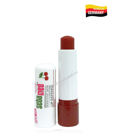 SEBAMED SENSITIVE SKIN LIP DEFENSE CHERRY / SON DƯỠNG MÔI HƯƠNG ANH ĐÀO 