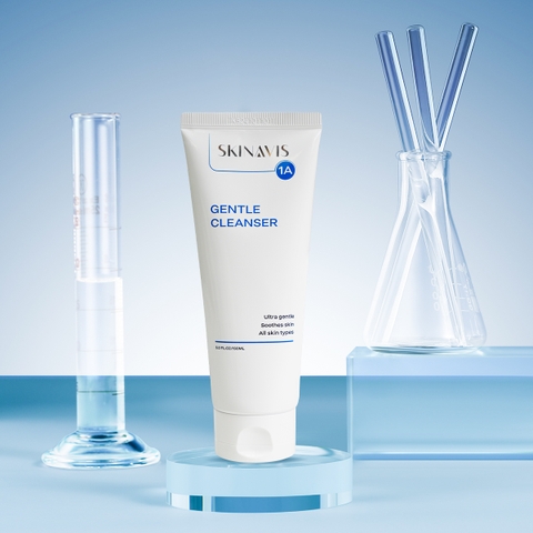 Skinavis Gentle Cleanser: Sữa Rửa Mặt Dịu Nhẹ - Làm Sạch Sâu & Cân Bằng Độ Ẩm Cho Da