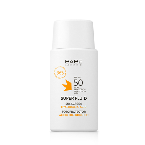 BABE SUPER FLUID SUNSCREEN SPF 50: Kem Chống Nắng Phổ Rộng - Bảo Vệ Toàn Diện & Nâng Tông Tự Nhiên