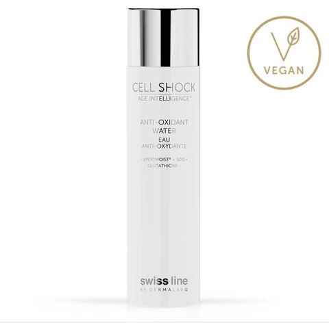 SWISS LINE CS AL ANTI-OXYDANT WATER TONER ENZYME / TONER TRẺ HÓA TẾ BÀO & ẨM MƯỢT LÀN DA ( 150ML)