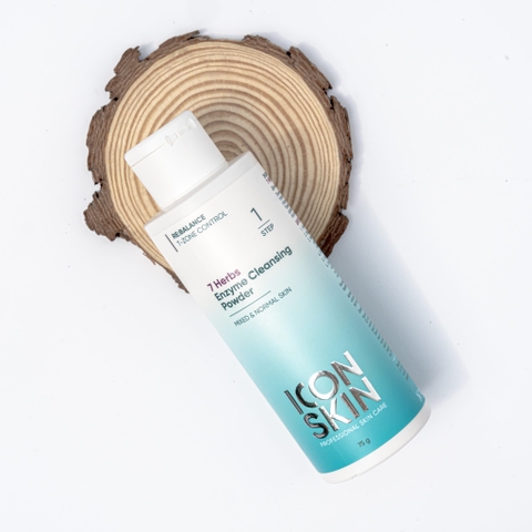ICON SKIN 7 HERBS ENZYME CLEANSING POWDEW / BỘT TẨY DA CHẾT 