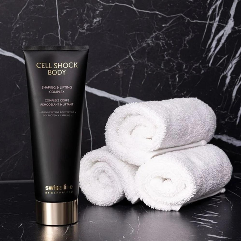 SWISSLINE CS BODY SHAPING & LIFTING COMPLEX / KEM DƯỠNG THỂ COLLAGEN TAN MỠ, NÂNG CƠ & KIẾN TẠO ĐƯỜNG CONG HOÀN MỸ (150ML)