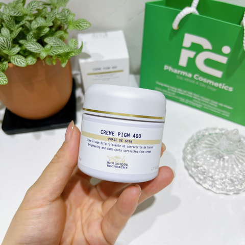 BIOLOGIQUE RECHERCHE CRÈME PIGM 400 / KEM DƯỠNG LÀM SÁNG VÀ ĐỀU MÀU DA 50ML
