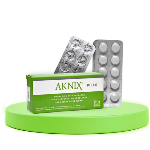 LSI AKNIX PILLS - ACNE-PRONE SKIN – BOX OF 30 TABLETS / VIÊN UỐNG TRỊ MỤN 