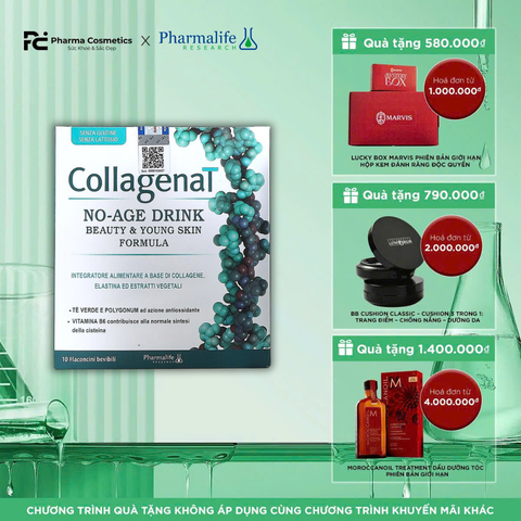 COLLAGENAT NO AGE DRINK / COLLAGEN THỦY PHÂN TRẺ HÓA & LÀM SÁNG DA 