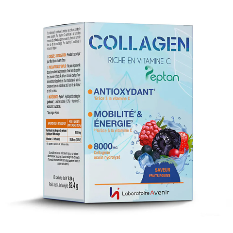 LABORATOIRE AVENIR COLLAGEN PEPTAN PREMIUM 8000MG / THỰC PHẨM BỔ SUNG COLLAGEN GIÚP LÀM ĐẸP DA, CHĂM SÓC SỨC KHOẺ XƯƠNG KHỚP 