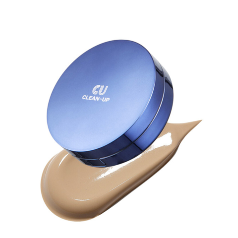 CUSKIN CLEAN-UP SKINFIT CUSHION PACT SPF 50+ PA+++ 15 G + 15 G / PHẤN NƯỚC LÀN DA HOÀN HẢO KHÔNG TÌ VẾT 