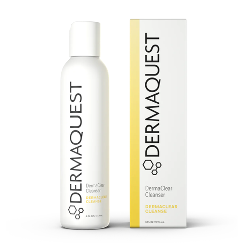 DERMAQUEST DERMACLEAR CLEANSER: Sữa Rửa Mặt Dịu Nhẹ Cho Làn Da Mụn Sạch Thoáng 