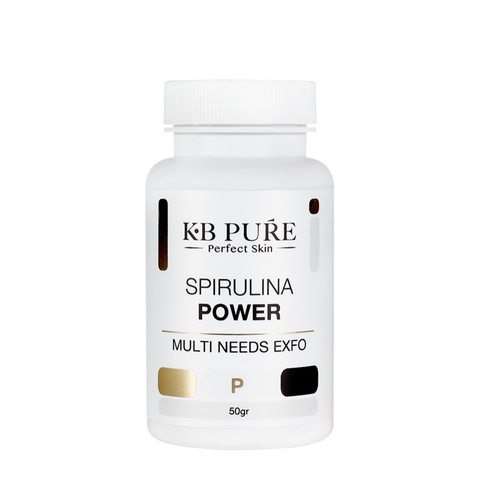 KB PURE SPIRULINA POWDER - MULTI NEEDS EXFO: BỘT TẢO NANO PHYCOCIANIN LOẠI BỎ HẮC TỐ, SÁNG DA, MỜ SẸO VÀ KHÁNG VIÊM