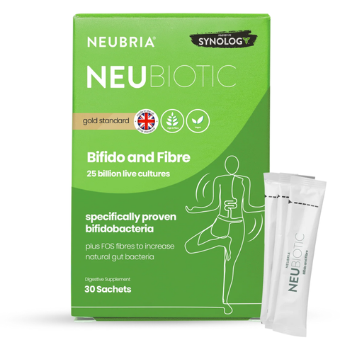 NEUBIOTIC BIFIDO & FIBRE / MEN VI SINH HỖ TRỢ ĐẶC TRỊ TÁO BÓN, CẢI THIỆN ĐƯỜNG RUỘT