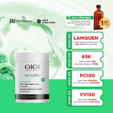 GIGI RECOVERY POST TREATEMENT MASK / MẶT NẠ PHỤC HỒI SAU ĐIỀU TRỊ XÂM LẤN 