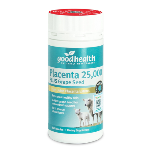 GOODHEALTH PLACENTA 25000 / VIÊN UỐNG HỖ TRỢ CHỐNG OXY HÓA, LÀM ĐẸP DA