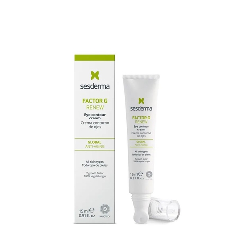 SESDERMA FACTOR G RENEW EYE CONTOUR CREAM: Kem Dưỡng Tái Tạo & Trẻ Hóa Vùng Mắt Với 7 Yếu Tố Tăng Trưởng