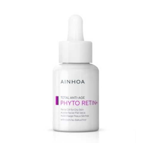 AINHOA ANTI-AGE FACIAL OIL FOR DRY SKIN WITH BAKUCHIOL / HUYẾT THANH CHỐNG LÃO HOÁ CHO DA KHÔ ( THUẦN CHAY)