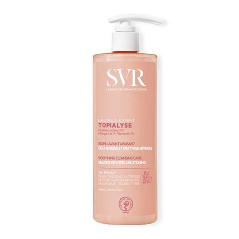 SVR TOPIALYSE GEL LAVANT/ SỮA RỬA MẶT DẠNG GEL KHÔNG CHỨA XÀ PHÒNG DÀNH CHO DA KHÔ 400ML