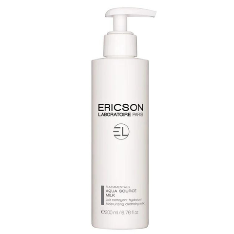 ERICSON AQUA SOURCE MILK / TẨY TRANG VÀ BỤI BẨN ĐỒNG THỜI VẪN GIỮ LẠI LỚP MÀNG BẢO VỆ DA. DÀNH CHO DA KHÔ  200ML
