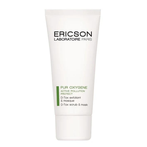 ERICSON D-TOX SCRUB & MASK: Mặt Nạ Thanh Lọc Sâu & Tái Tạo Làn Da Rạng Rỡ