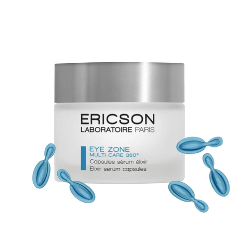 ERICSON EYE ZONE ELIXIR SERUM CAPSULES: Tinh Chất Tái Tạo & Phục Hồi Sức Sống Cho Vùng Da Mắt