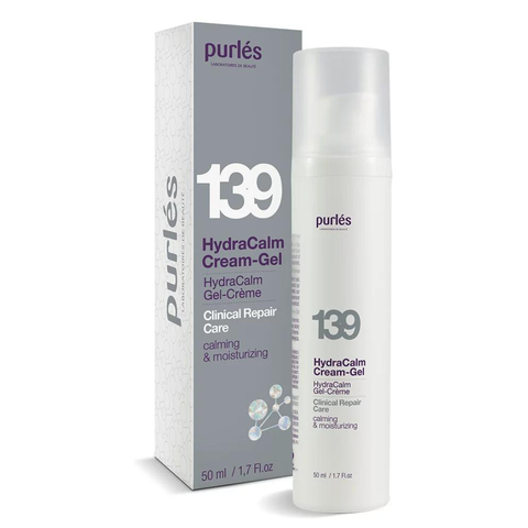 PURLÉS HYDRACALM CREAM-GEL 139 / KEM DƯỠNG CẤP ẨM ĐIỀU TRỊ CHO LÀN DA KÍCH ỨNG VÀ SAU KHI ĐIỀU TRỊ LAZER, LỘT TẨY