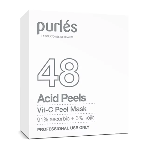PURLÉS VIT-C PEEL MASK / MẶT NẠ LÀM SÁNG VÀ TRẺ HÓA DÀNH RIÊNG CHO LÀN DA LÃO HÓA XỈN MÀU, CÁC VẤN ĐỀ VỀ SẮC TỐ, THÂM SẸO SAU MỤN