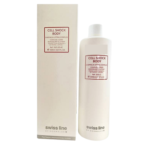 SWISSLINE CS BODY SHAPING & LIFTING COMPLEX / KEM DƯỠNG THỂ COLLAGEN TAN MỠ, NÂNG CƠ & KIẾN TẠO ĐƯỜNG CONG HOÀN MỸ (500ML)