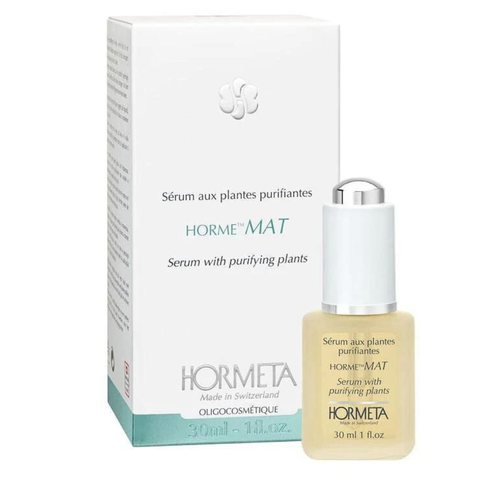 HORMEMAT SERUM WITH PURIFYING PLANTS / SERUM ĐIỀU TIẾT BÃ NHỜN VÀ LÀM SÁNG DA