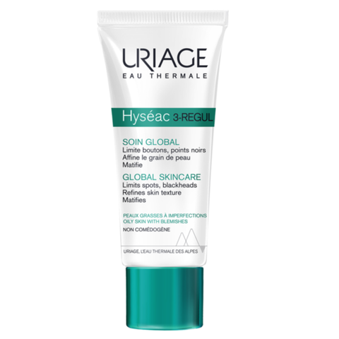URIAGE HYSÉAC 3-REGUL SOIN GLOBAL / KEM NGĂN NGỪA MỤN TRỨNG CÁ HỖN HỢP KHÔNG MÀU