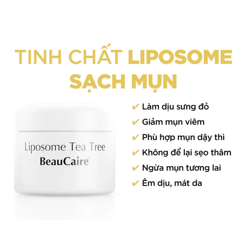 BEAUCAIRE LIPOSOME TEA TREE / KEM DƯỠNG GIÚP GIẢM DẦU VÀ GIẢM MỤN CHO DA
