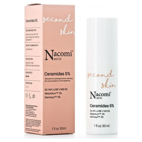 NACOMI NEXT LEVEL CERAMIDES 5% / HUYẾT THANH DƯỠNG ẨM SÂU VÀ PHỤC HỒI HÀNG RÀO BẢO VỆ DA