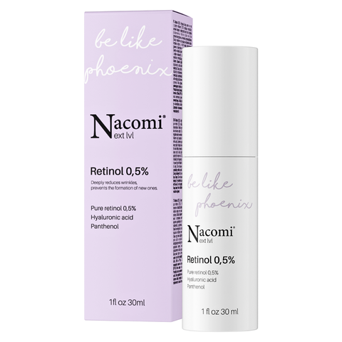 NACOMI NEXT LEVEL RETINOL 0,5% / HUYẾT THANH CHỐNG LÃO HÓA VÀ TÁI TẠO DA