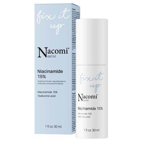 NACOMI NEXT LEVEL NIACINAMIDE 15% / HUYẾT THANH KIỂM SOÁT NHỜN, THU NHỎ LỖ CHÂN LÔNG, TẠM BIỆT MỤN VÀ THÂM