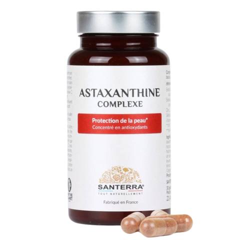 SANTERRA ASTAXANTHINE COMPLEXE / VIÊN UỐNG CHỐNG NẮNG ( THUẦN CHAY)