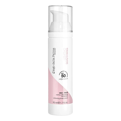 DIEGO DALLA PALMA UNIFORMING TINTED CREAM SPF50 / KEM CHỐNG NẮNG PHỤC HỒI VÀ BẢO VỆ DA NHẠY CẢM