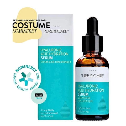 PURE & CARE HYALURONIC ACID / TINH CHẤT DƯỠNG ẨM, LÀM GIẢM NẾP NHĂN