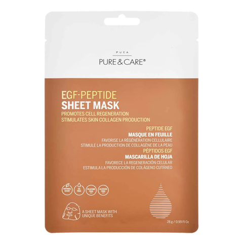 PURE & CARE EGF SHEET MASK / MẶT NẠ TÁI TẠO LÀN DA BỊ TỔN THƯƠNG