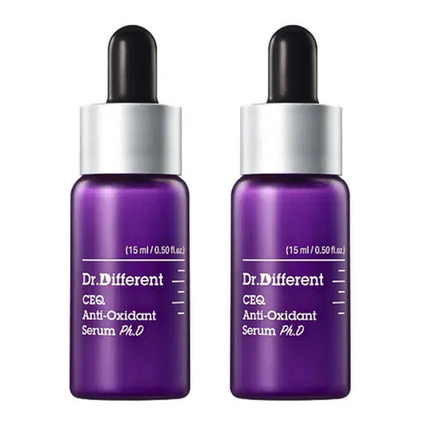 DR.DIFFERENT CEQ ANTI-OXIDANT SERUM PH.D / TINH CHẤT PHÚC HỢP CHỐNG OXY HÓA – LÃO HÓA, SÁNG DA, MỜ THÂM