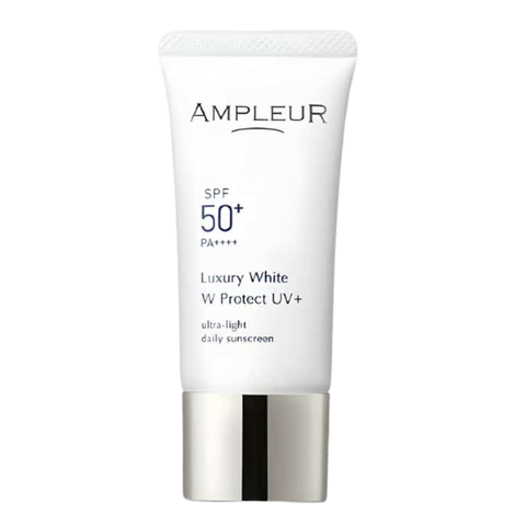 AMPLEUR LUXURY WHITE UV+ / KEM CHỐNG NẮNG DÀNH CHO DA KHÔ, DA TREATMENT, DA SAU XÂM LẤN, DA NHẠY CẢM VÀ TỔN THƯƠNG
