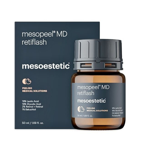 MESOPEEL MD RETIFLASH / PEEL TRẺ HÓA DA, CẤP ẨM TẠO HIỆU ỨNG CĂNG BÓNG HỒNG HÀO TỨC THỜI