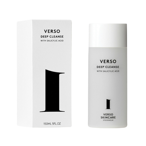 VERSO DEEP CLEANSE / GEL RỬA MẶT BHA LÀM SẠCH SÂU VÀ CÂN BẰNG DA ( THUẦN CHAY)