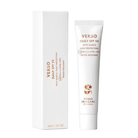 VERSO DAILY SPF 50 / KEM CHỐNG NẮNG DƯỠNG DA PHỔ RỘNG SPF 50 CHO MỌI LÀN DA ( THUẦN CHAY )