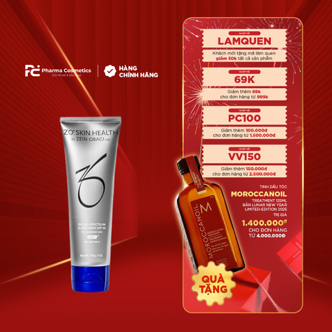 ZO SKIN HEALTH BROAD SPECTRUM SUNSCREEN SPF 50 / KEM CHỐNG NẮNG PHỔ RỘNG SPF 50+