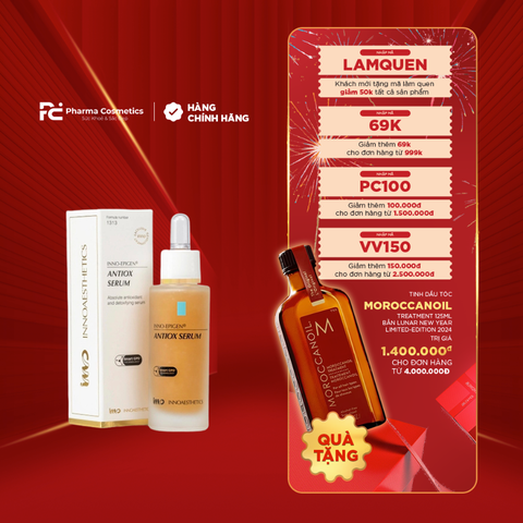 INNOAESTHETICS INNO-EPIGEN ANTIOX SERUM/ SERUM CHỐNG OXY HÓA MẠNH MẼ INNOAESTHETICS INNO-EPIGEN ANTIOX SERUM