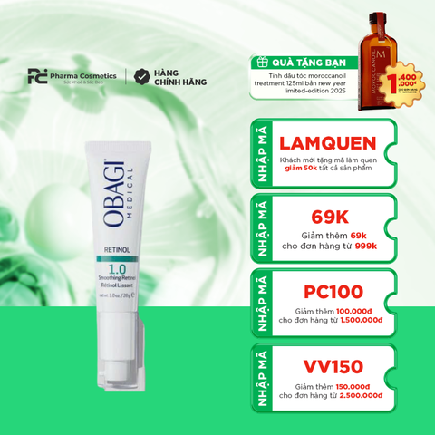 OBAGI360 RETINOL 1.0%/ KEM DƯỠNG DA TRẺ HÓA, NGỪA MỤN